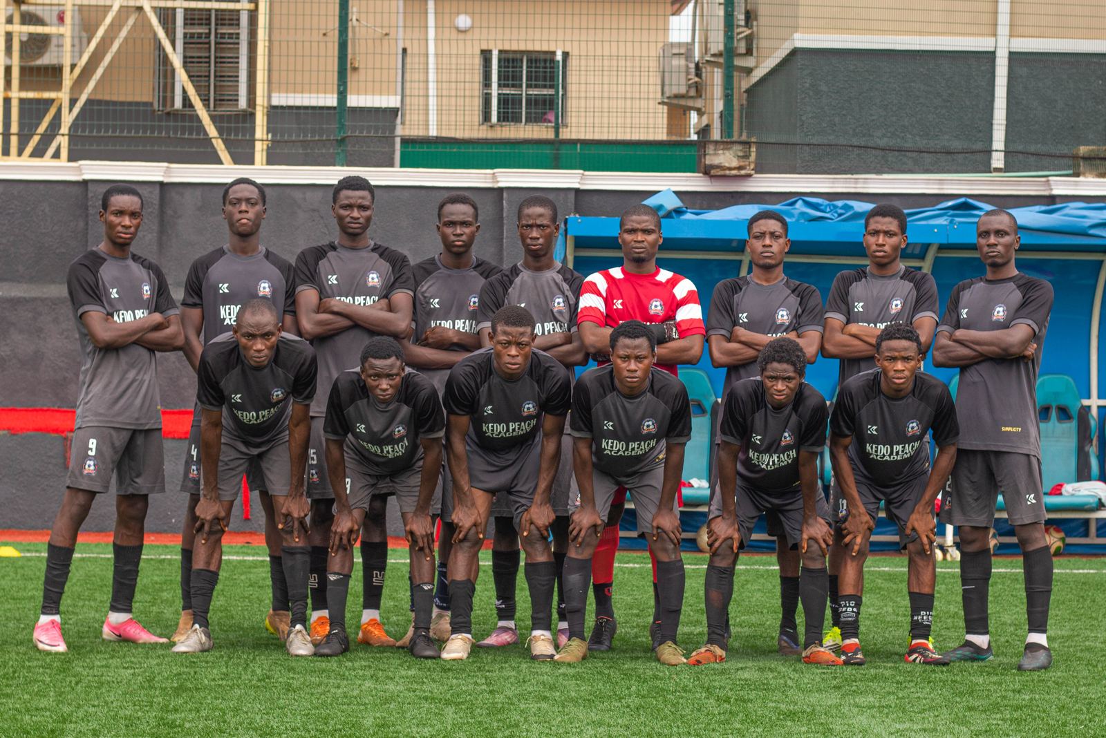 KEDOPEACH Academy team photo